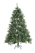 CHRISTMAS GIFTS KUNSTKERSTBOOM SPRUCE 210CM 1024 TAKKEN MET SNEEUW - Tuincentrum Lopik
