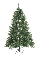 CHRISTMAS GIFTS KUNSTKERSTBOOM SPRUCE 210CM 1024 TAKKEN MET SNEEUW - Tuincentrum Lopik