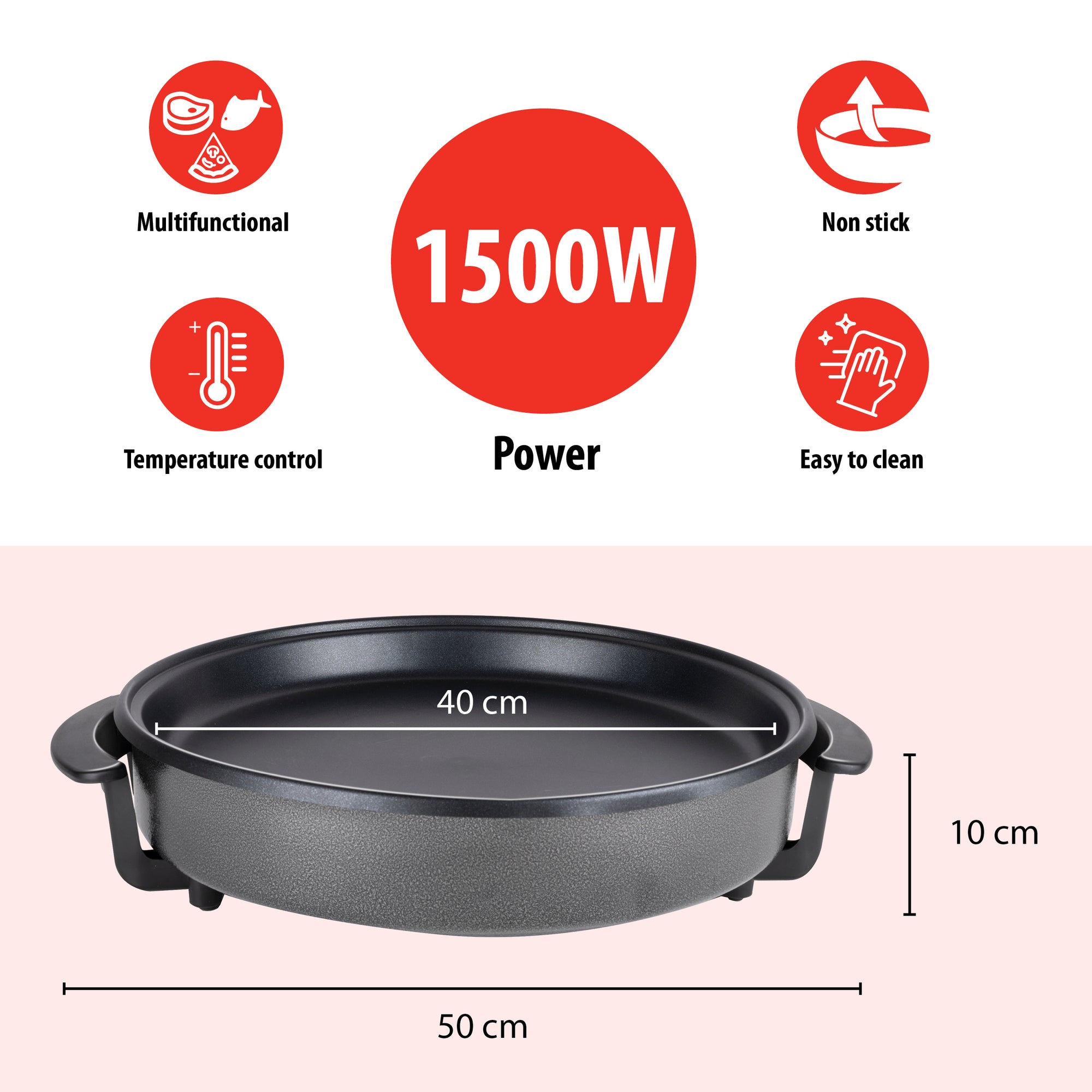 Pan Party 230V D40Cm