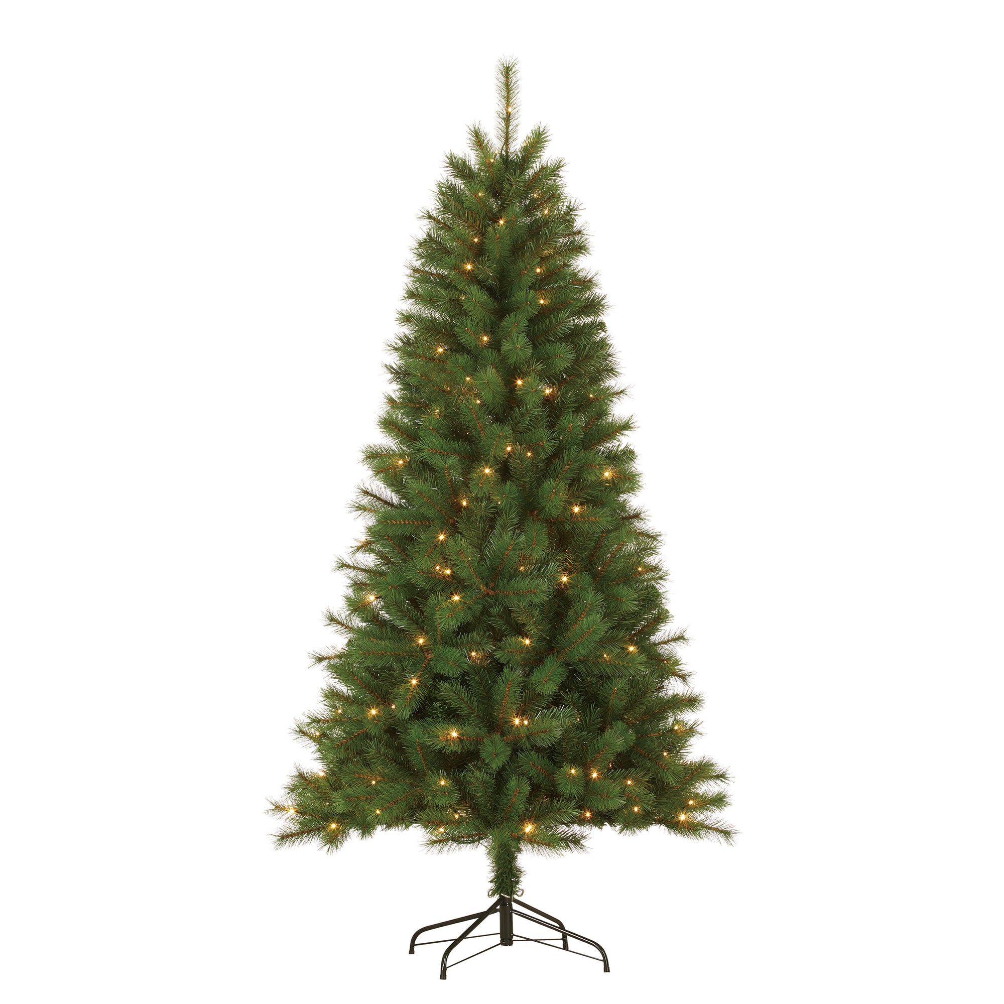 GRUNDIG KUNSTKERSTBOOM MET LED VERLICHTING 185CM 140 LEDS GROEN - Tuincentrum Lopik