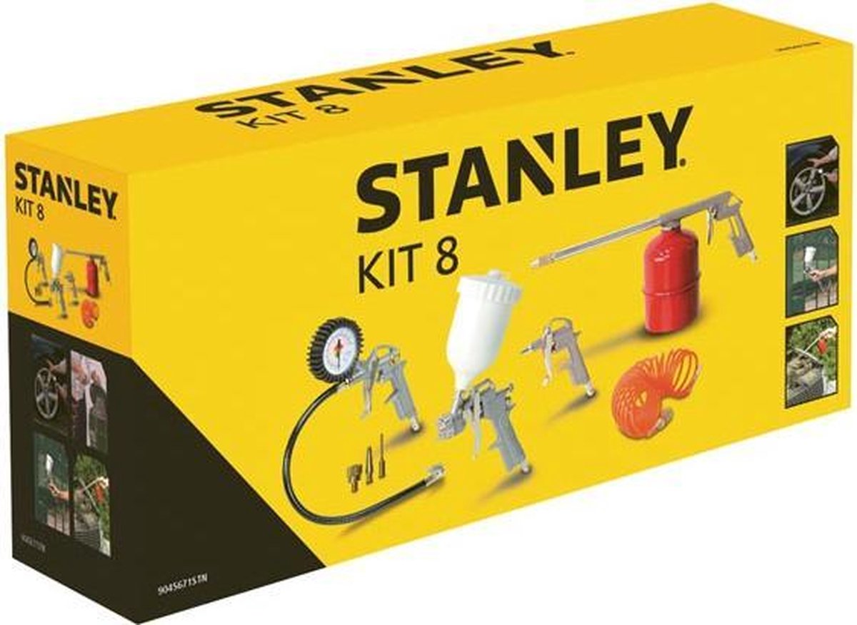 Air Tool Kit 8Pcs  9045671Stn