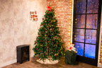 CHRISTMAS GIFTS KUNSTKERSTBOOM SPRUCE 210CM 1024 TAKKEN MET SNEEUW - Tuincentrum Lopik