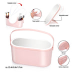 TOUCH OF BEAUTY REIS BEAUTYCASE MET LED SPIEGEL ROZE - Tuincentrum Lopik