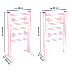 DIRT DEVIL DRYING RACK TOWEL 230V 6 BARS - Tuincentrum Lopik