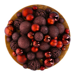 GIFTSOME KERSTBALLEN SET 101 STUKS BRONS - Tuincentrum Lopik