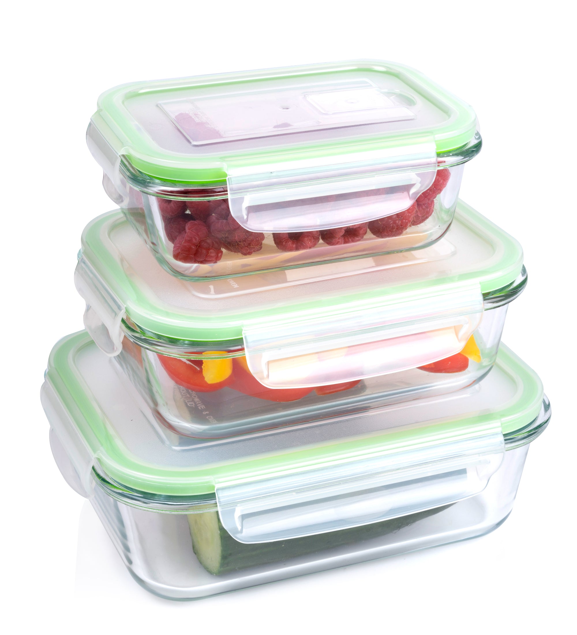 Food Container 12Pc 3Diff.size