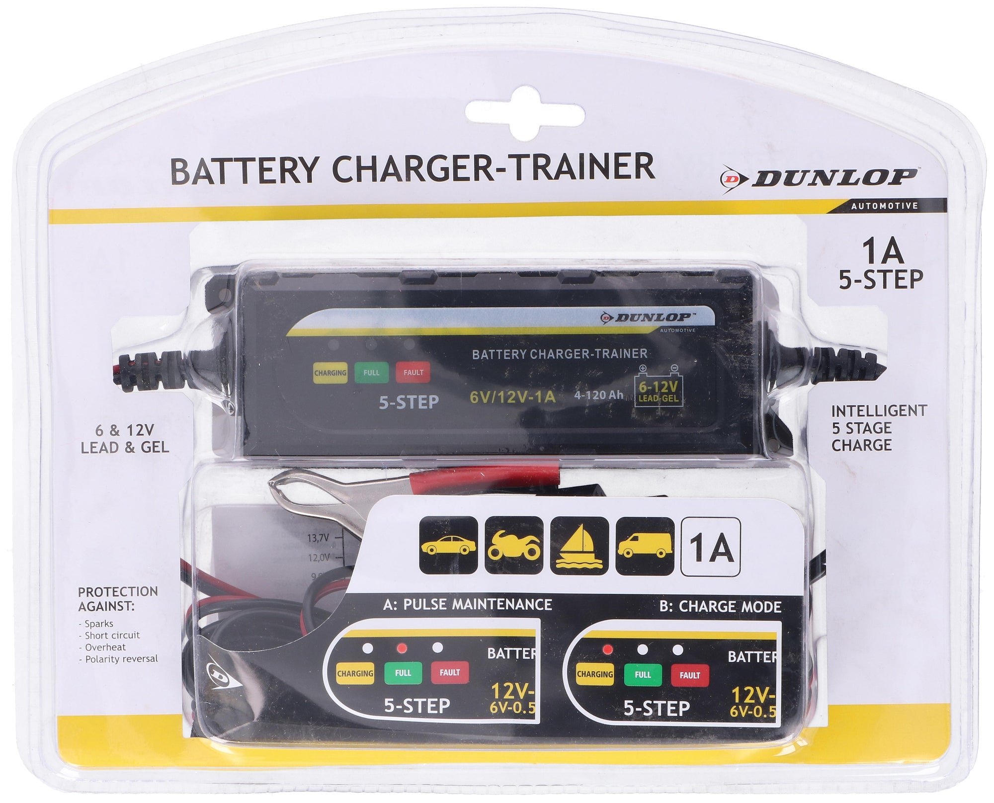 DUNLOP SMART CHARGER ACCULADER 1A - Tuincentrum Lopik