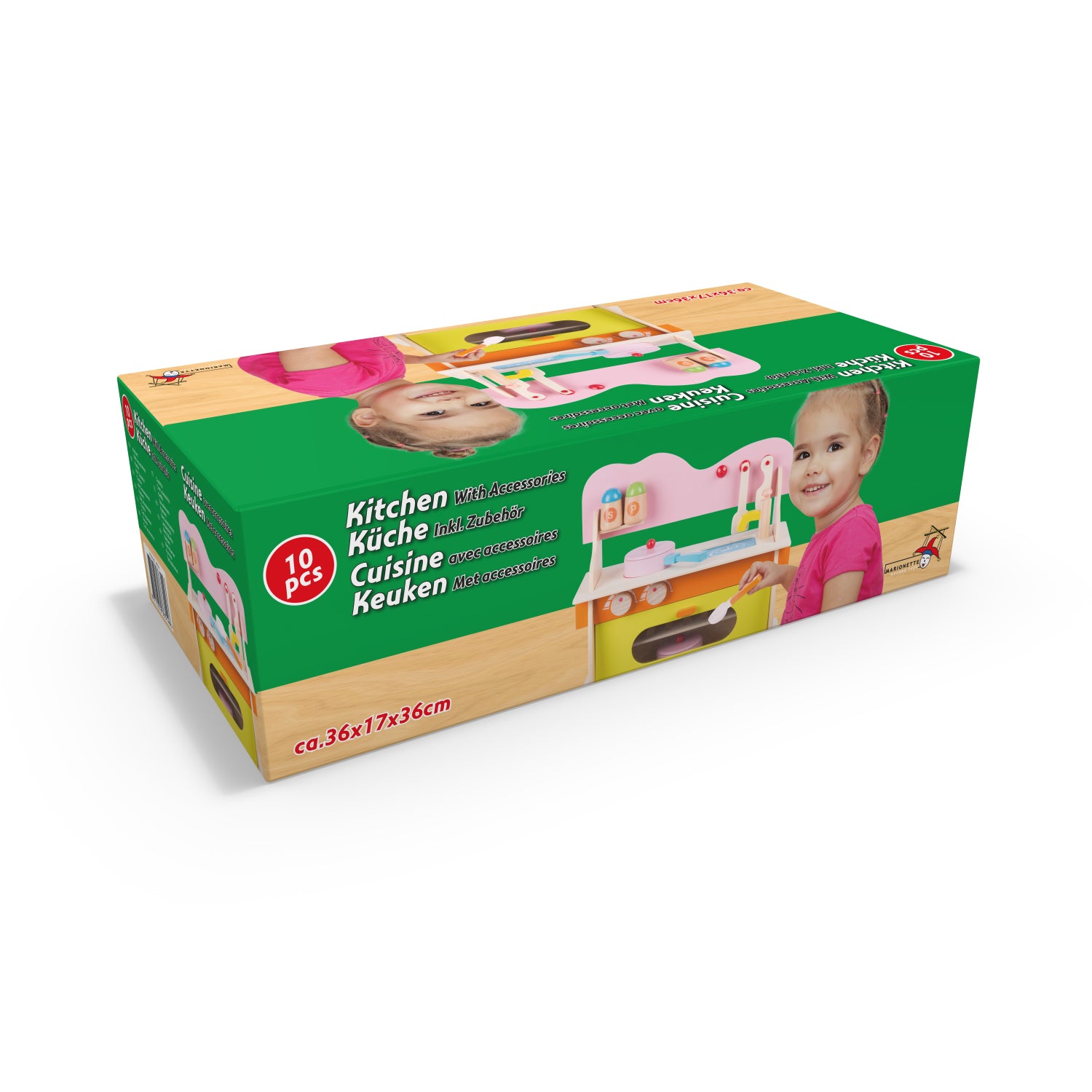 Kitchen 36X17X36Cm Wd