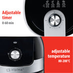 ALPINA HETELUCHTFRITEUSE 2L 900W - Tuincentrum Lopik