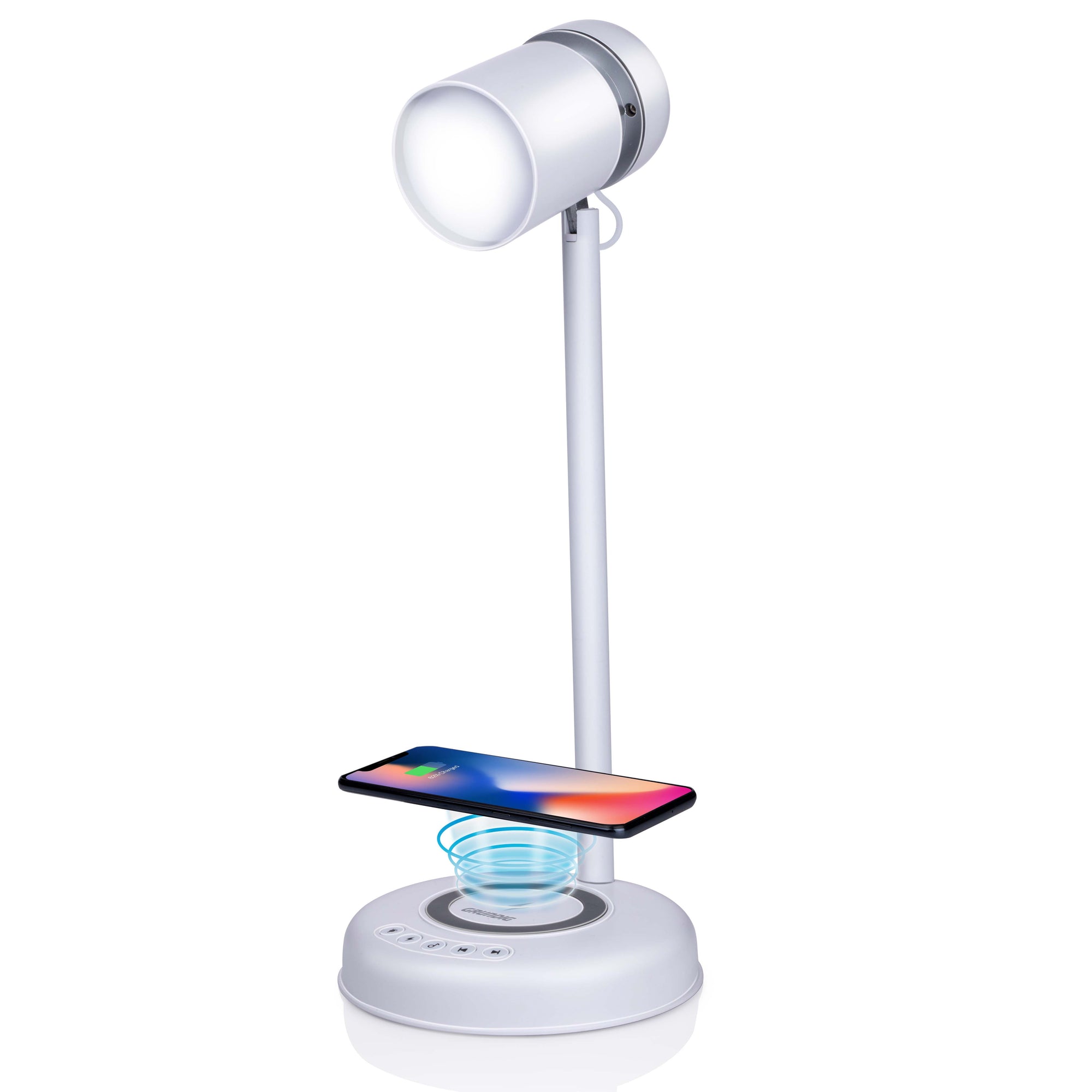 GRUNDIG BUREAULAMP LED 3-IN-1 DIMBAAR WIT - Tuincentrum Lopik