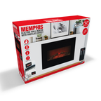 CLASSIC FIRE WANDHAARD MEMPHIS LED 80CM MET VERWARMING EN VLAMEFFECT - Tuincentrum Lopik