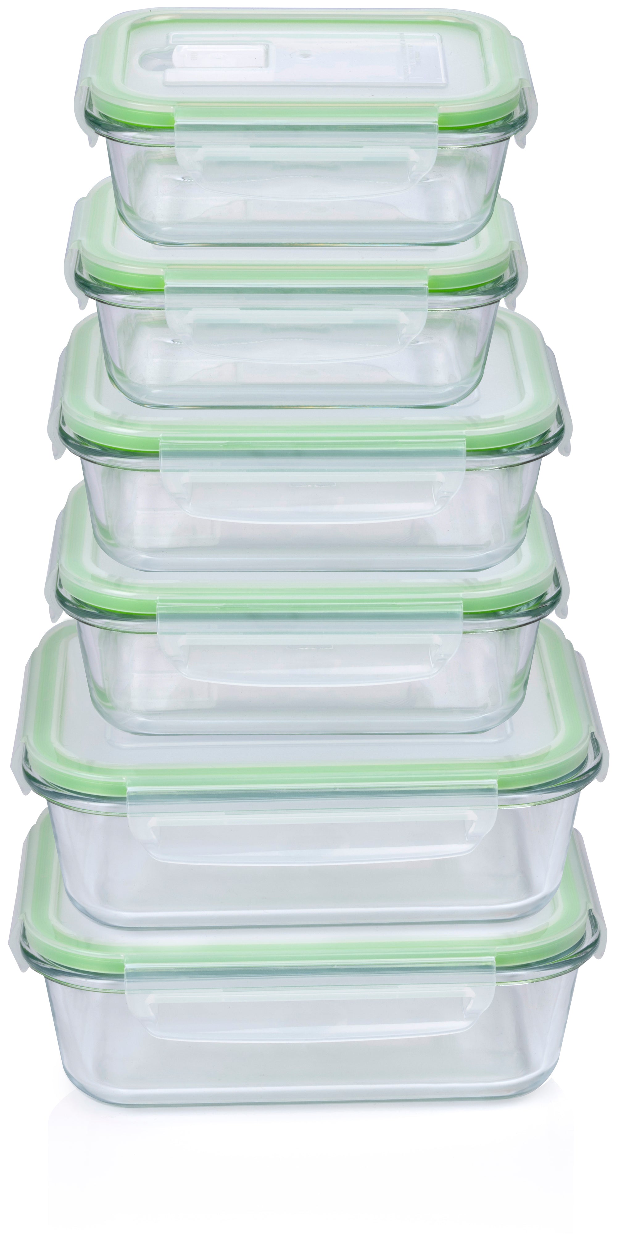Food Container 12Pc 3Diff.size
