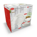 Dinnerset 16Pcs White Sw