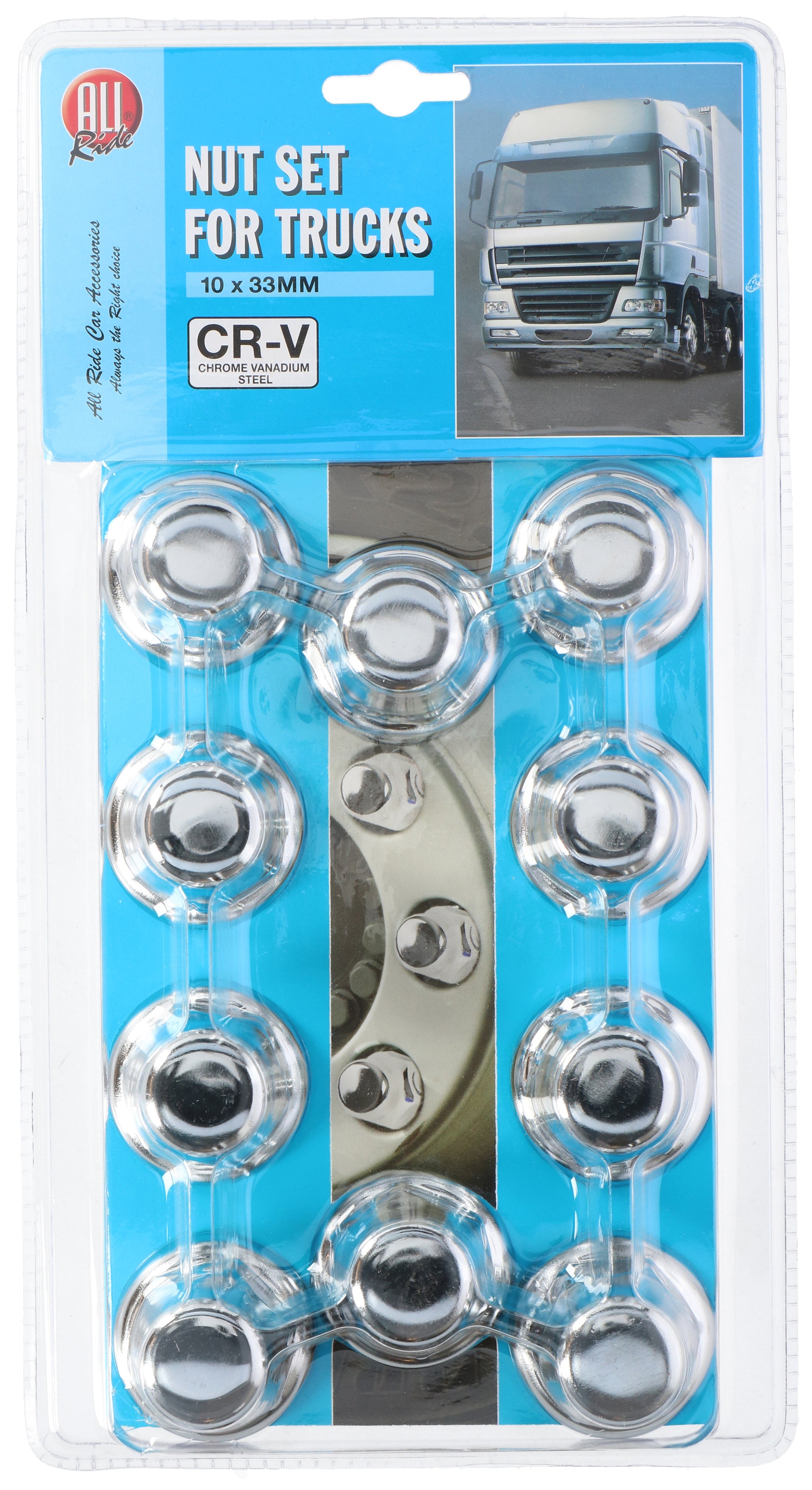 Wheelnut Covers 33Mm Chrom - Tuincentrum Lopik