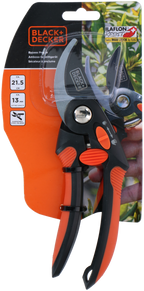 BLACK+DECKER BYPASS PRUNER 21,5CM - Tuincentrum Lopik