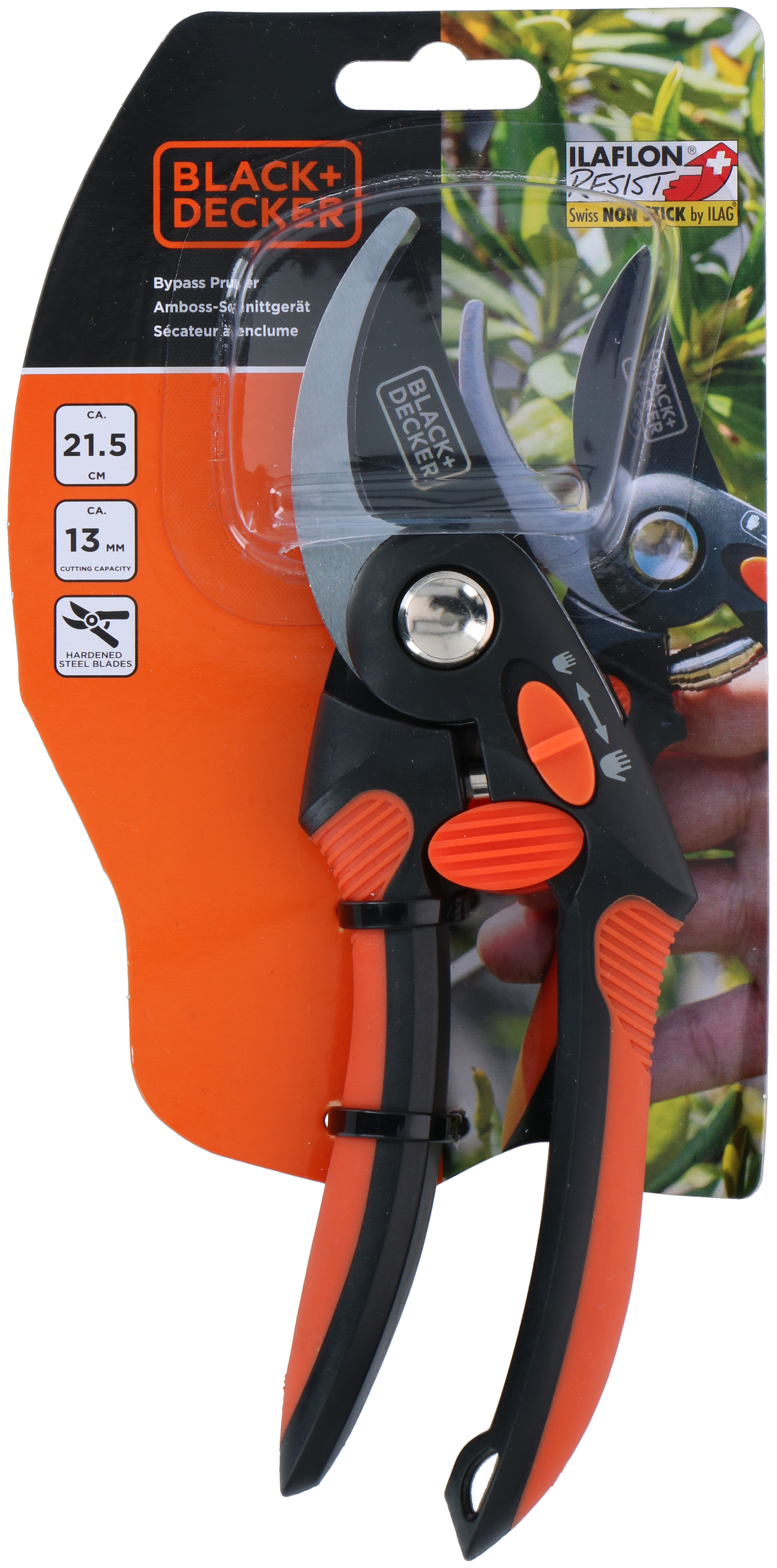 BLACK+DECKER BYPASS PRUNER 21,5CM - Tuincentrum Lopik