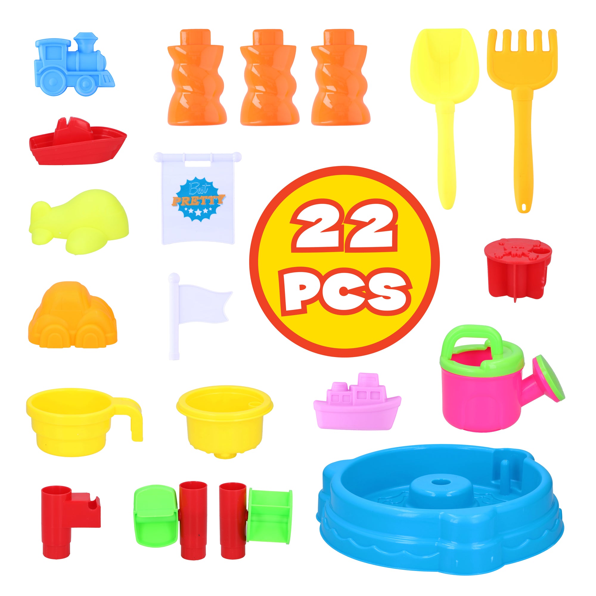 Sand Water Table 22Pcs Pp