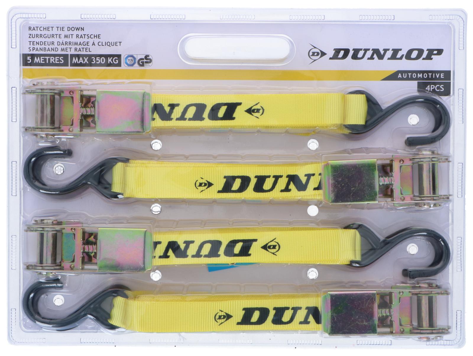 DUNLOP SPANBANDEN MET RATEL 4 STUKS 5 METER - Tuincentrum Lopik