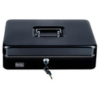 BLACK+DECKER GELDKISTJE MET SLEUTEL 30,5X8,5X24CM MUNTSORTEERDER - Tuincentrum Lopik
