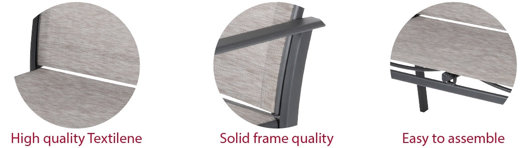 Loungeset Paris 4Pcs