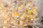 CHRISTMAS GIFTS KERSTBALLEN SET 70 STUKS ZILVER MET OPBERGBOX - Tuincentrum Lopik