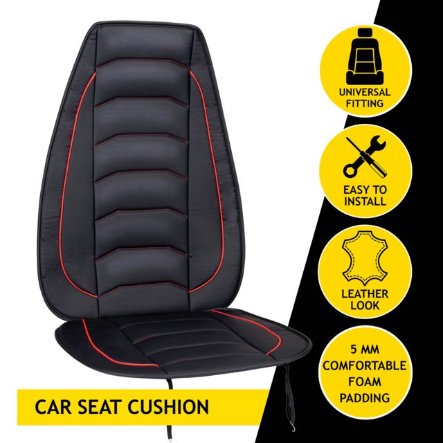 Seat Cushion 5Mm Foam Red