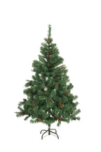 CHRISTMAS GIFTS KUNSTKERSTBOOM SPRUCE 210CM 980 TAKKEN MET DENNENAPPELS - Tuincentrum Lopik