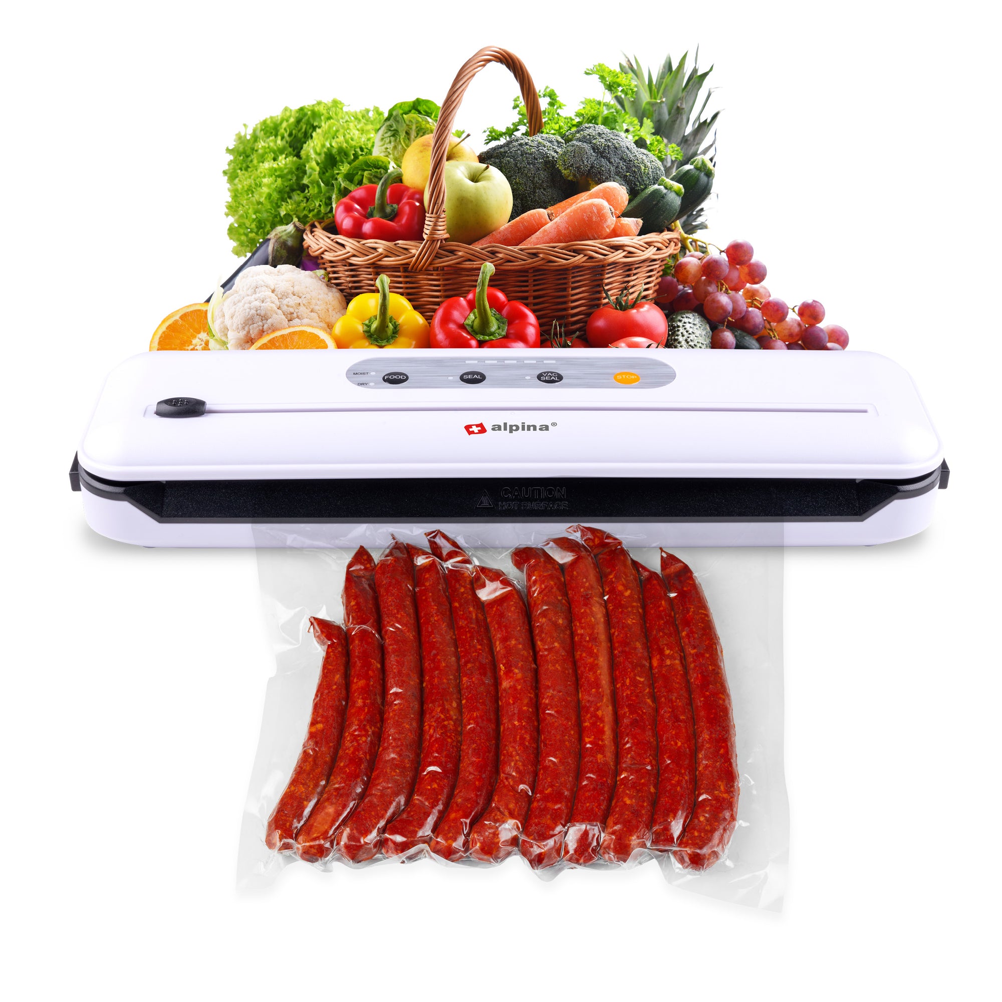 ALPINA VACUÜMSEALER 220-240V 110W - Tuincentrum Lopik