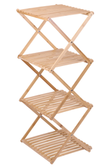 ALPINA BADKAMERREK BAMBOE 4 LAGEN 40X33,5X93,5CM - Tuincentrum Lopik