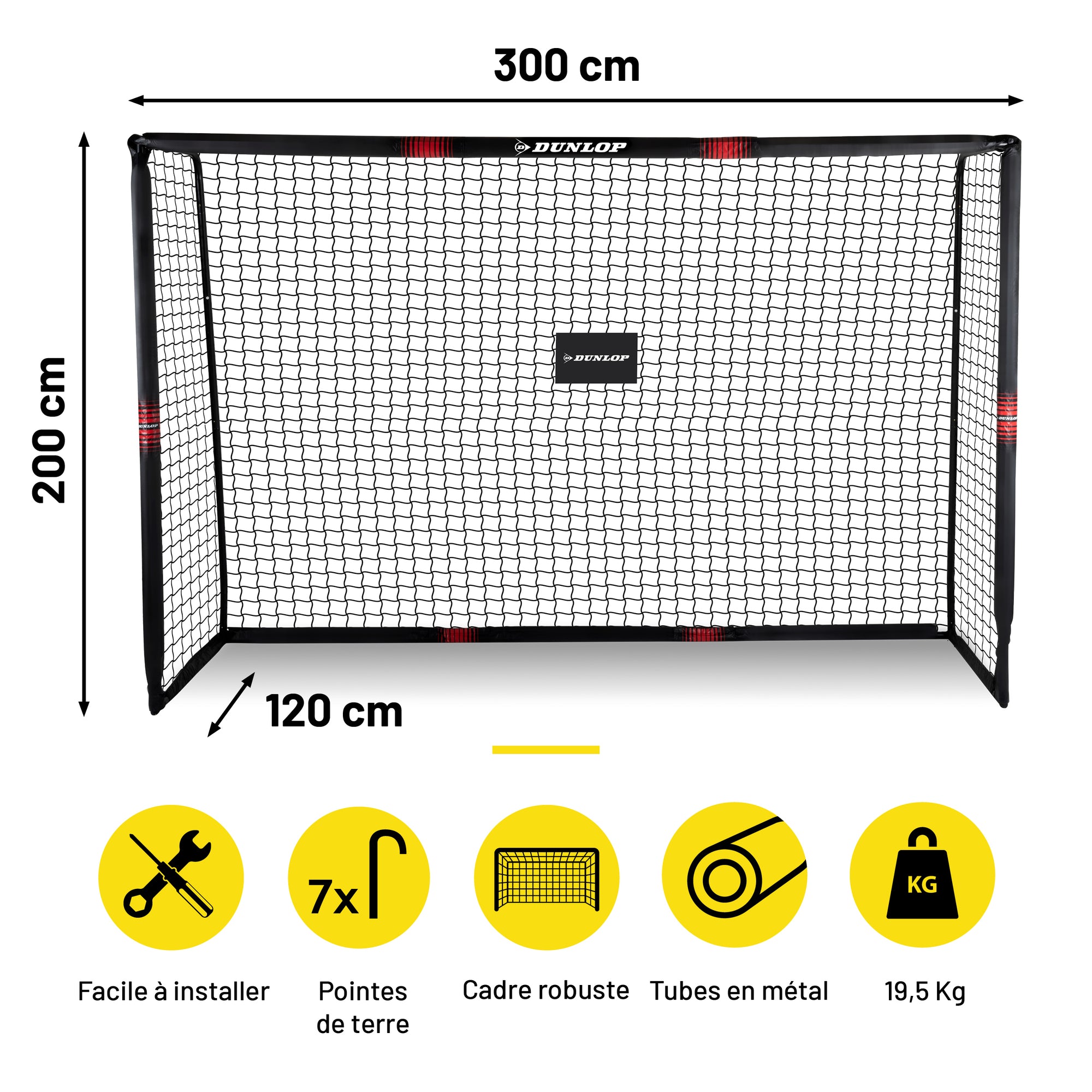 Soccer Goal 300 X 200 X 120Cm