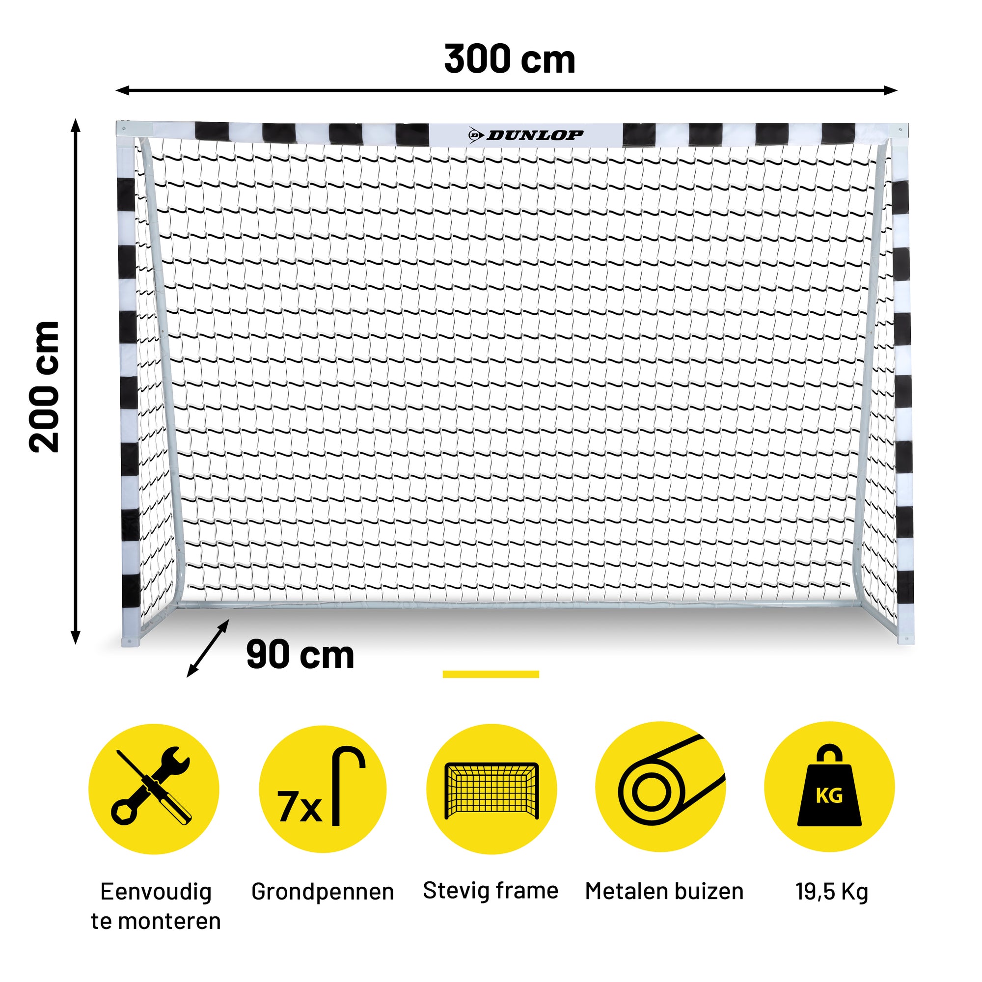 Soccer Goal 300 X 200 X 90Cm