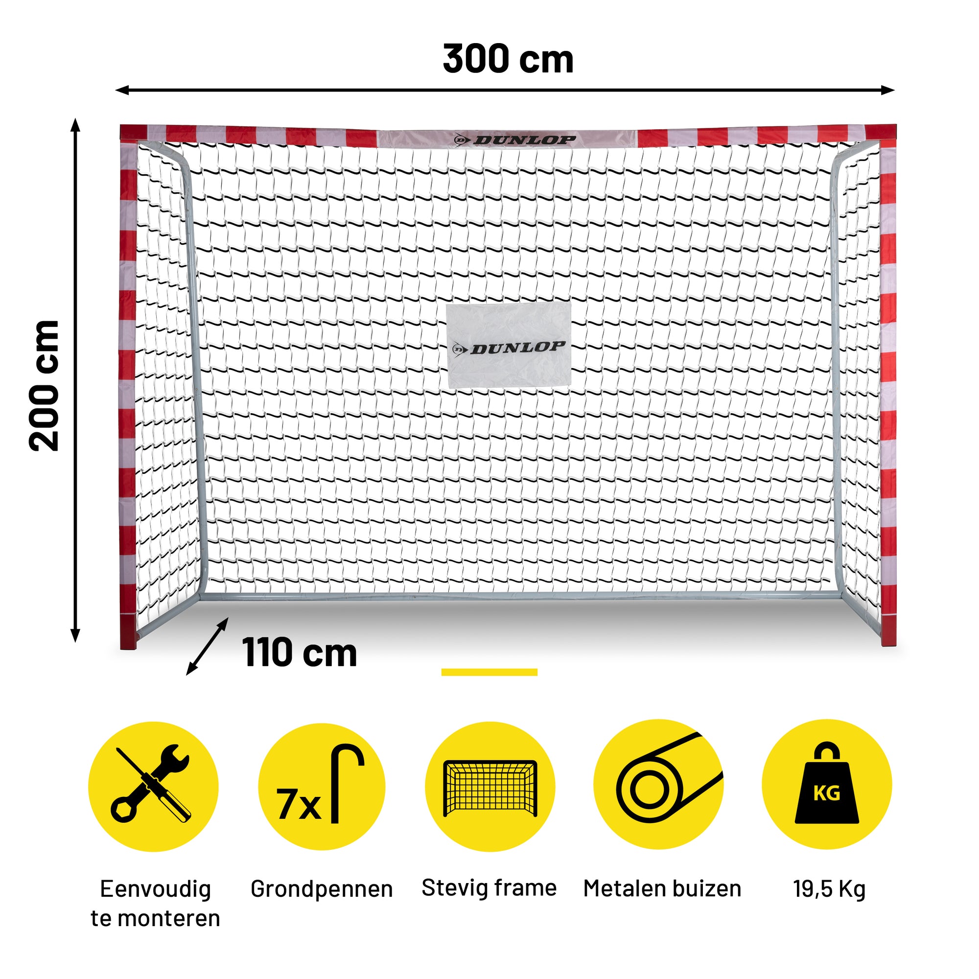 Soccer Goal 300 X 200 X 110Cm