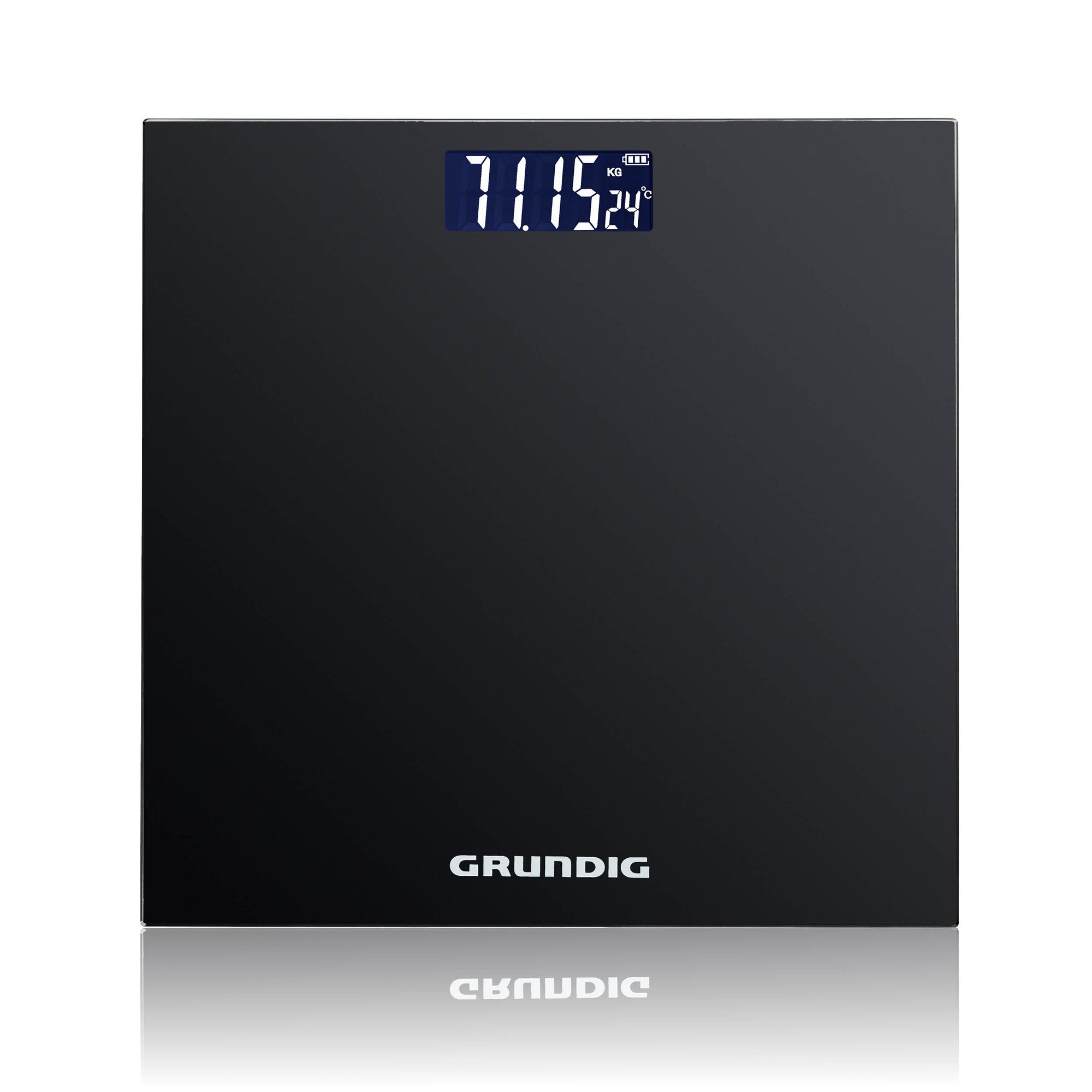 Body Scale Black 28X28X2,2Cm