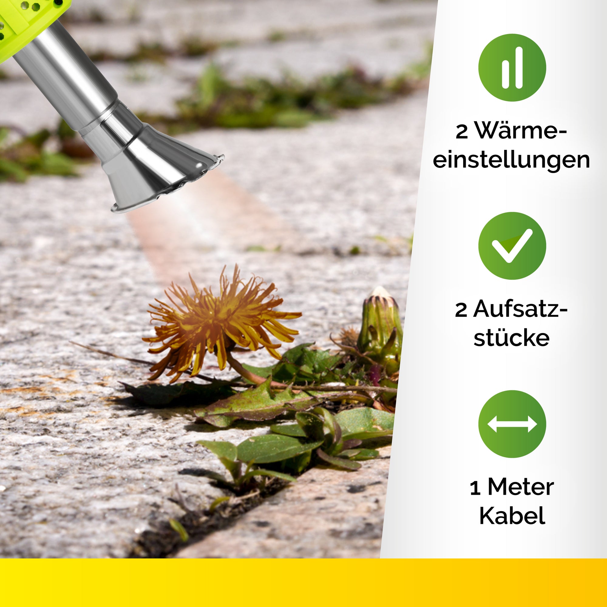 Weed Burner 200W 230V 98Cm