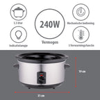 Slow Cooker 3.5L 240W