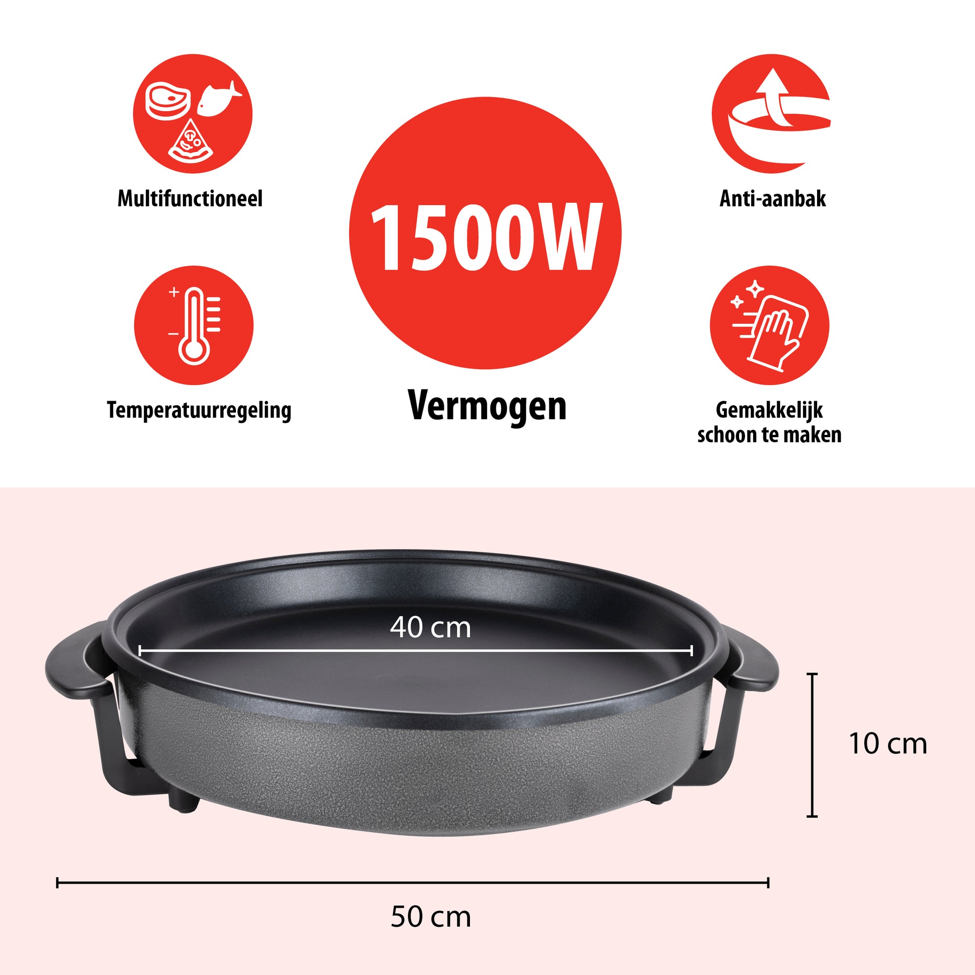 Pan Party 230V D40Cm