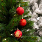 GIFTSOME KERSTBALLEN SET 60 STUKS ROOD - Tuincentrum Lopik