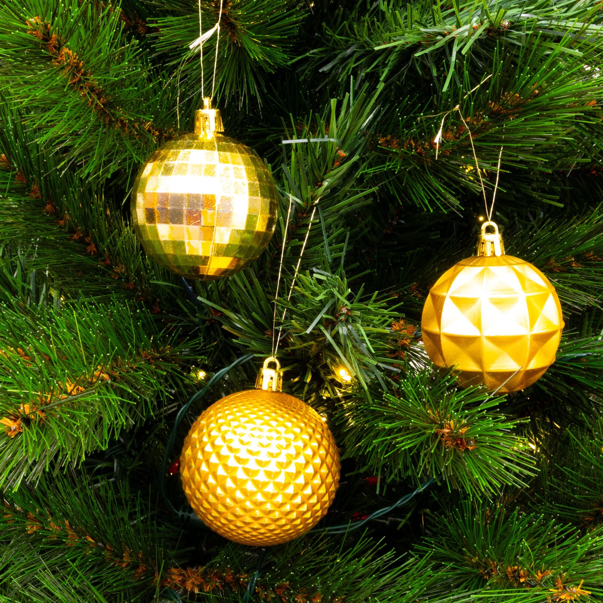 GIFTSOME KERSTBALLEN SET 60 STUKS GOUD - Tuincentrum Lopik