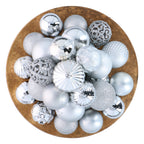 GIFTSOME KERSTBALLEN SET 60 STUKS ZILVER - Tuincentrum Lopik