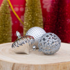 GIFTSOME KERSTBALLEN SET 60 STUKS ZILVER - Tuincentrum Lopik