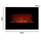 CLASSIC FIRE WANDHAARD MEMPHIS LED 80CM MET VERWARMING EN VLAMEFFECT - Tuincentrum Lopik