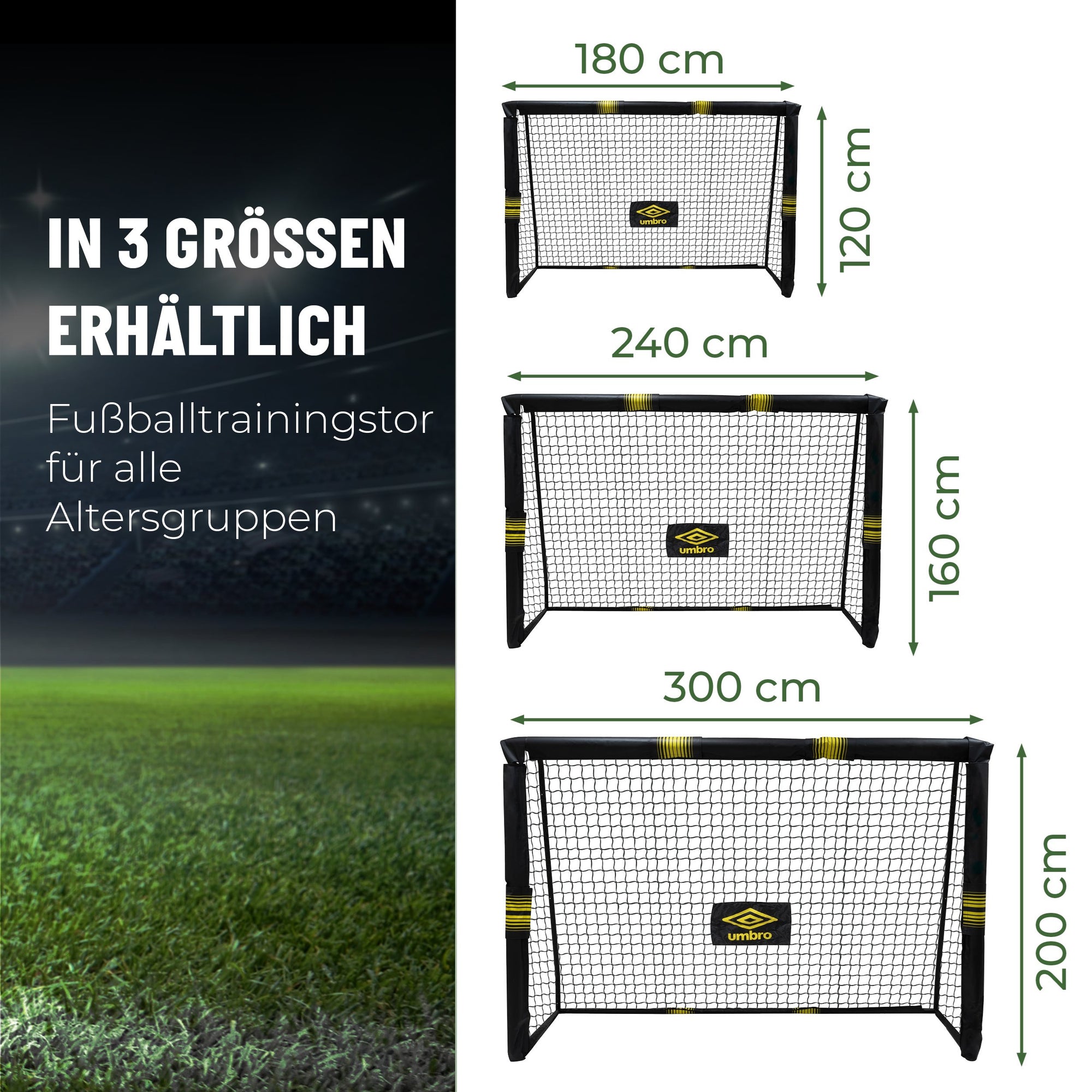 Soccer Goal 300 X 200 X 120Cm