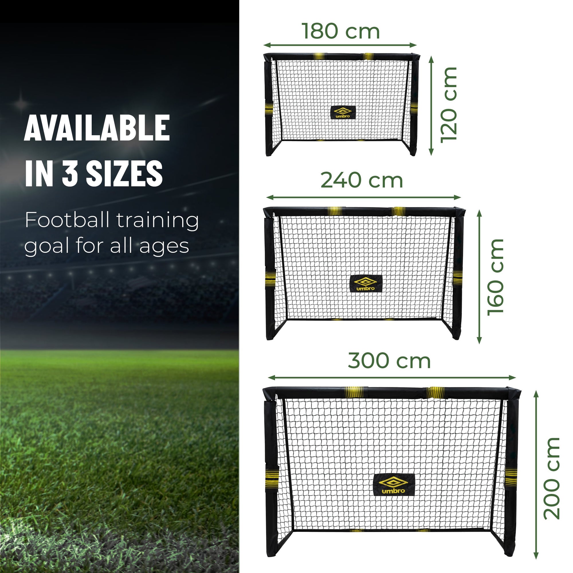 Soccer Goal 300 X 200 X 120Cm