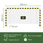UMBRO VOETBALDOEL 300X200X110CM METAAL - Tuincentrum Lopik