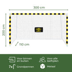 UMBRO VOETBALDOEL 300X200X110CM METAAL - Tuincentrum Lopik
