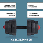 Dumbbell Set 19Pcs