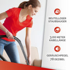 DUNLOP VACUUM CLEANER CYCLONE 700W - Tuincentrum Lopik