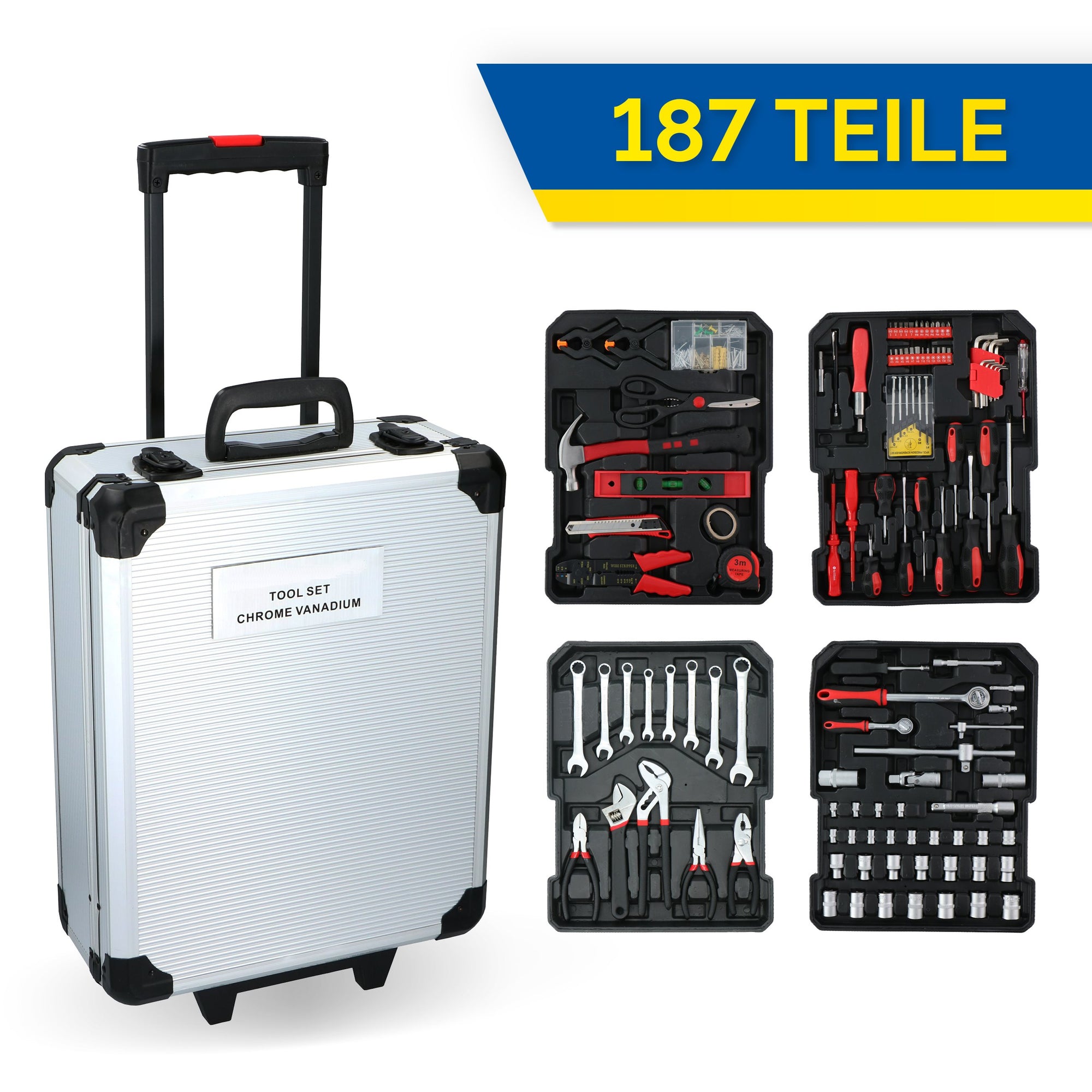 Tool Set  187Pcs St