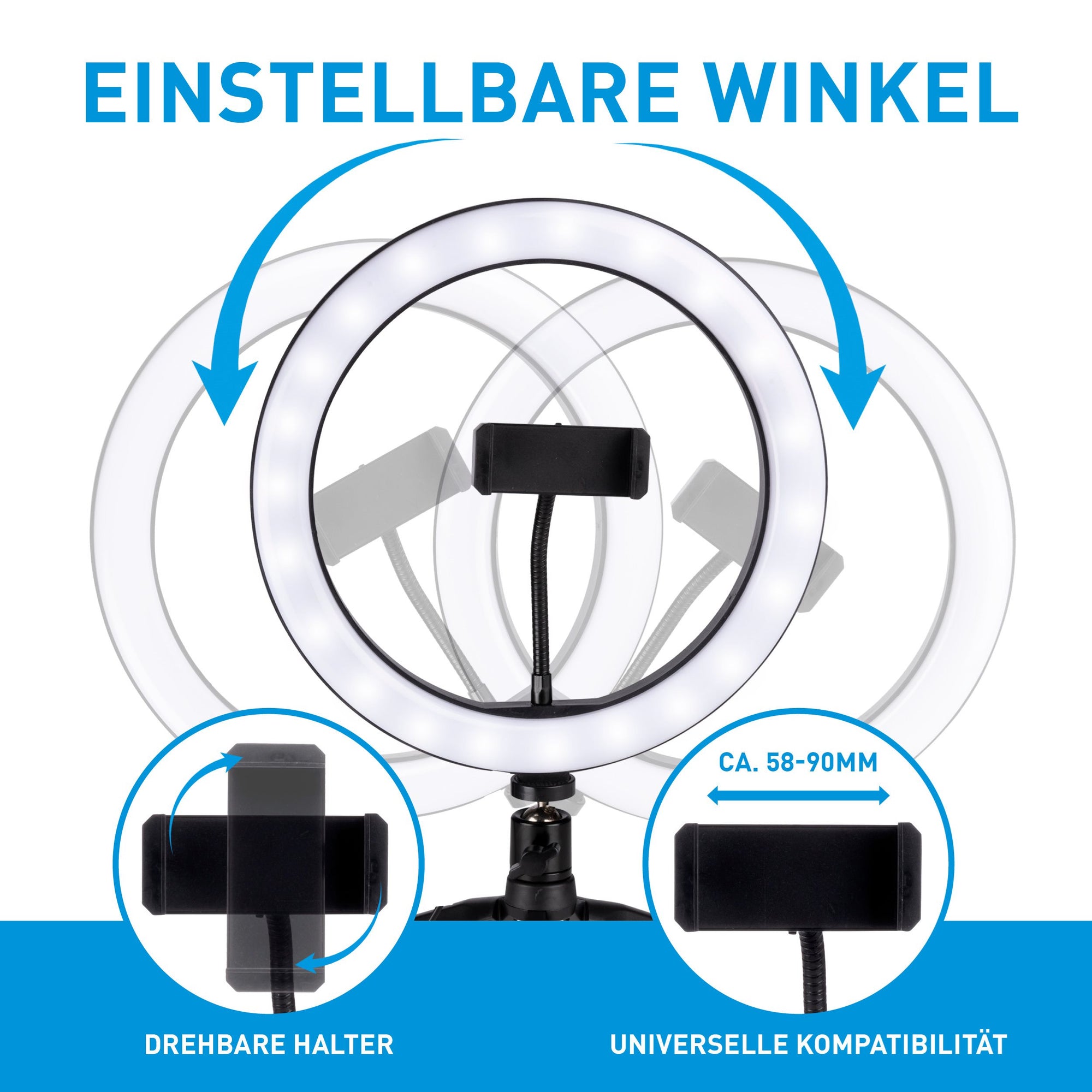 Selfie Light Ring D25Cm 120Leds