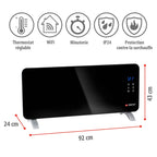 ALPINA GLASS PANEL HEATER 230V 2000W WIFI SLIMME VERWARMING - Tuincentrum Lopik